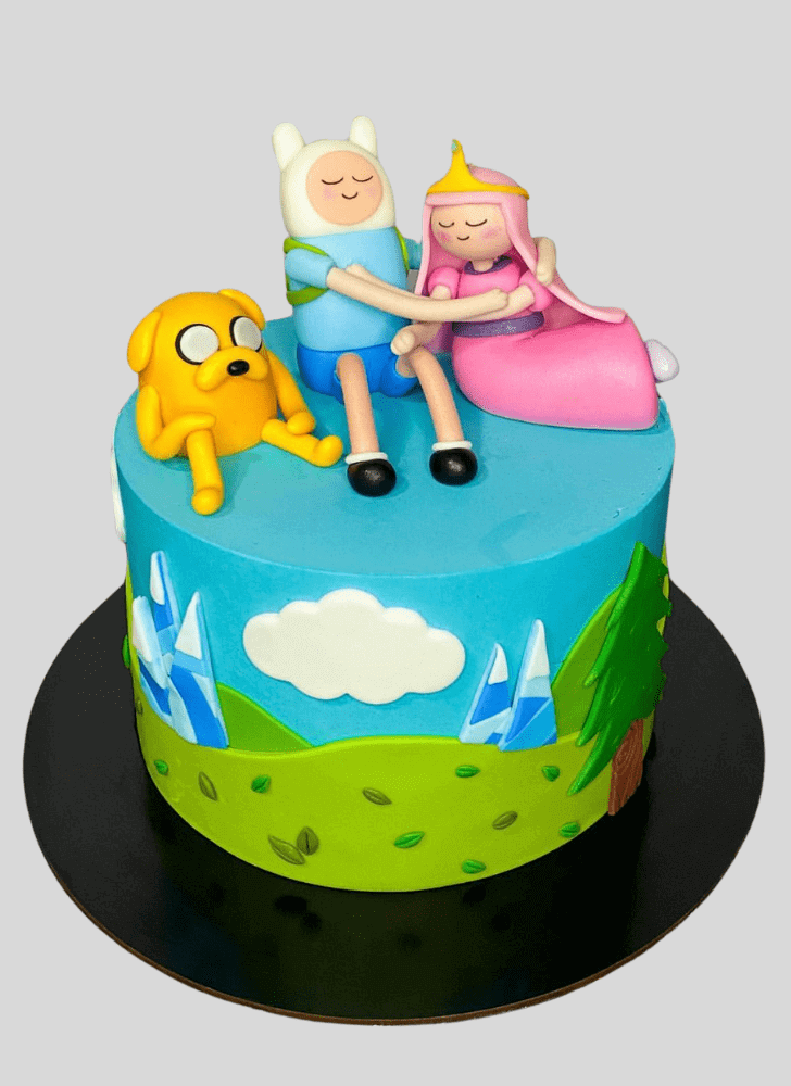 Graceful Adventure Time Cake