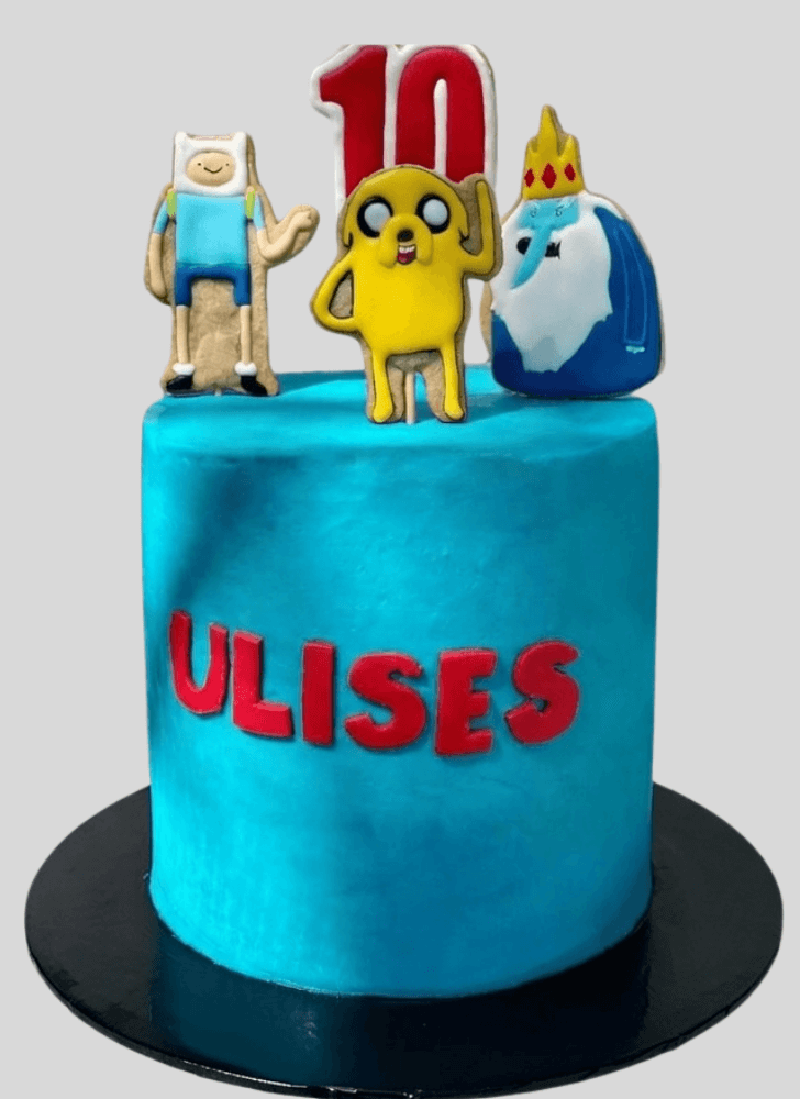 Inviting Adventure Time Cake