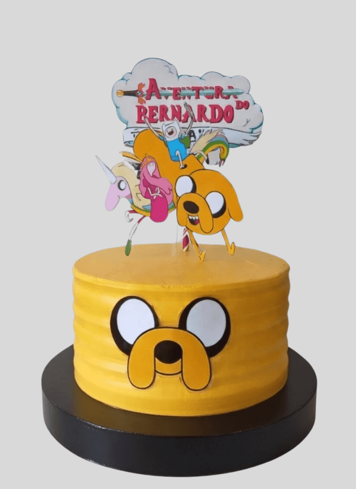 Lovely Adventure Time Cake Design