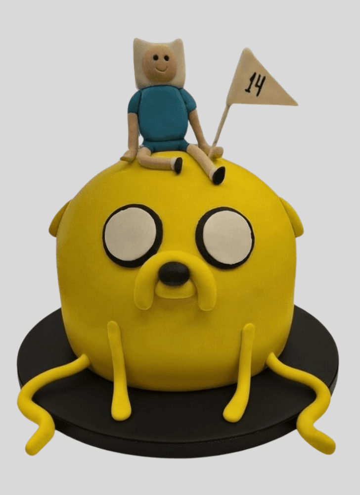 Magnetic Adventure Time Cake