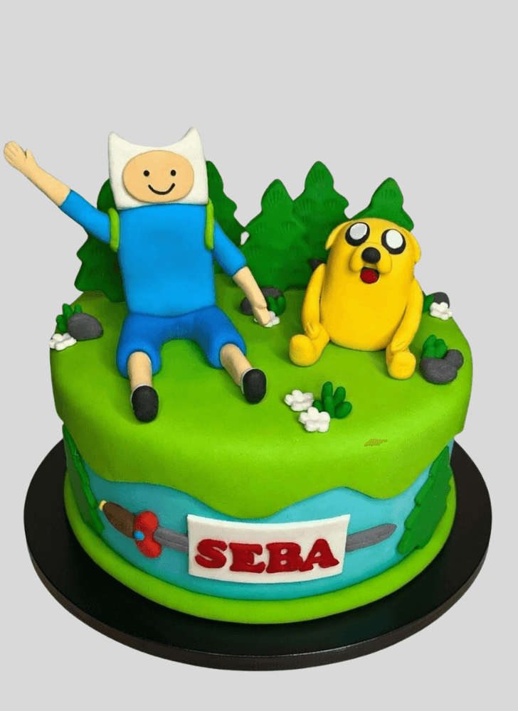 Magnificent Adventure Time Cake