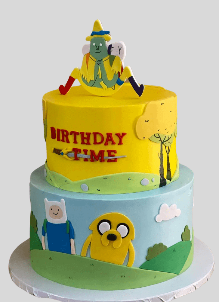 Mesmeric Adventure Time Cake