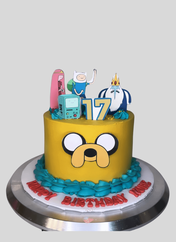 Resplendent Adventure Time Cake