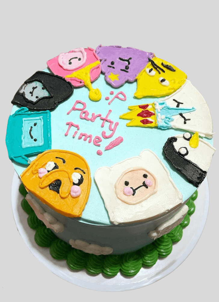 Shapely Adventure Time Cake