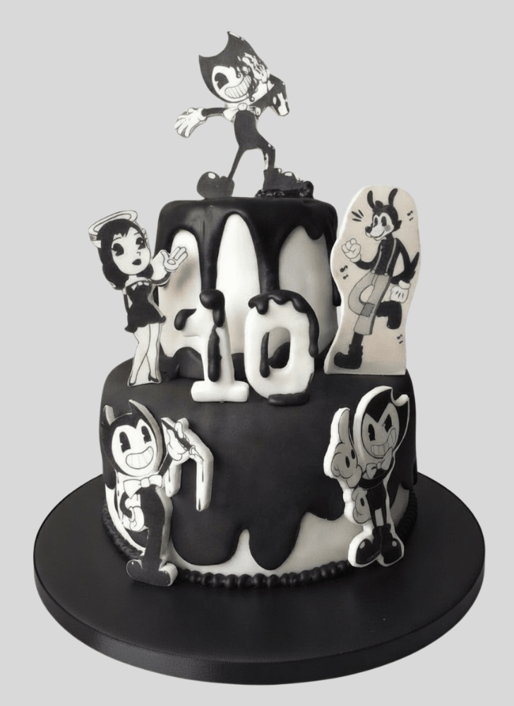 Mesmeric Bendy Cake