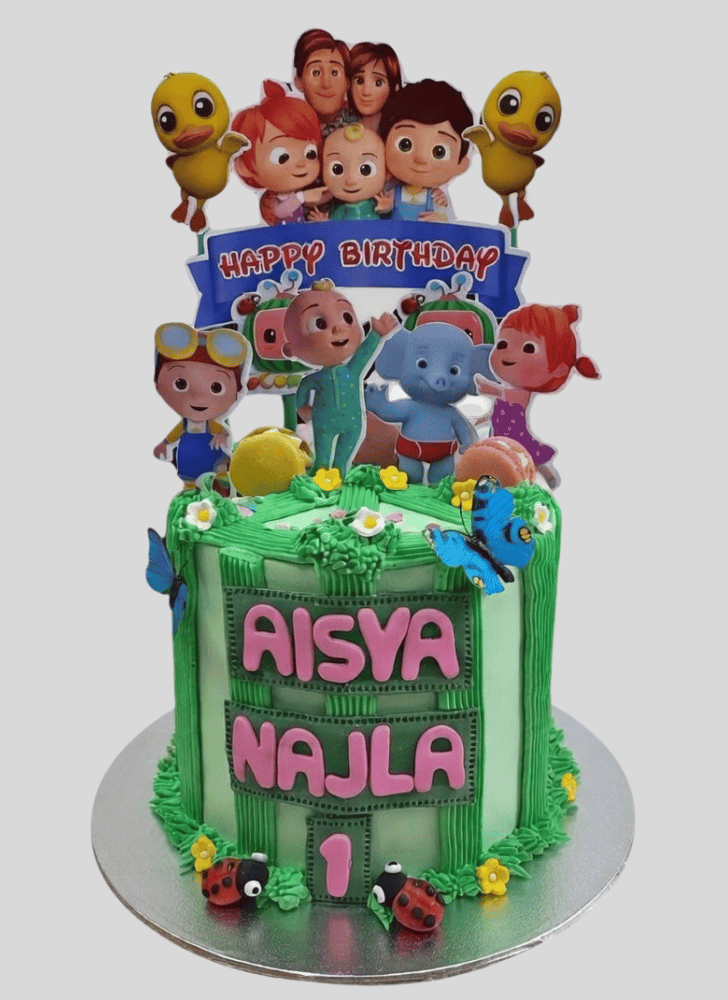 Appealing Cocomelon Cake