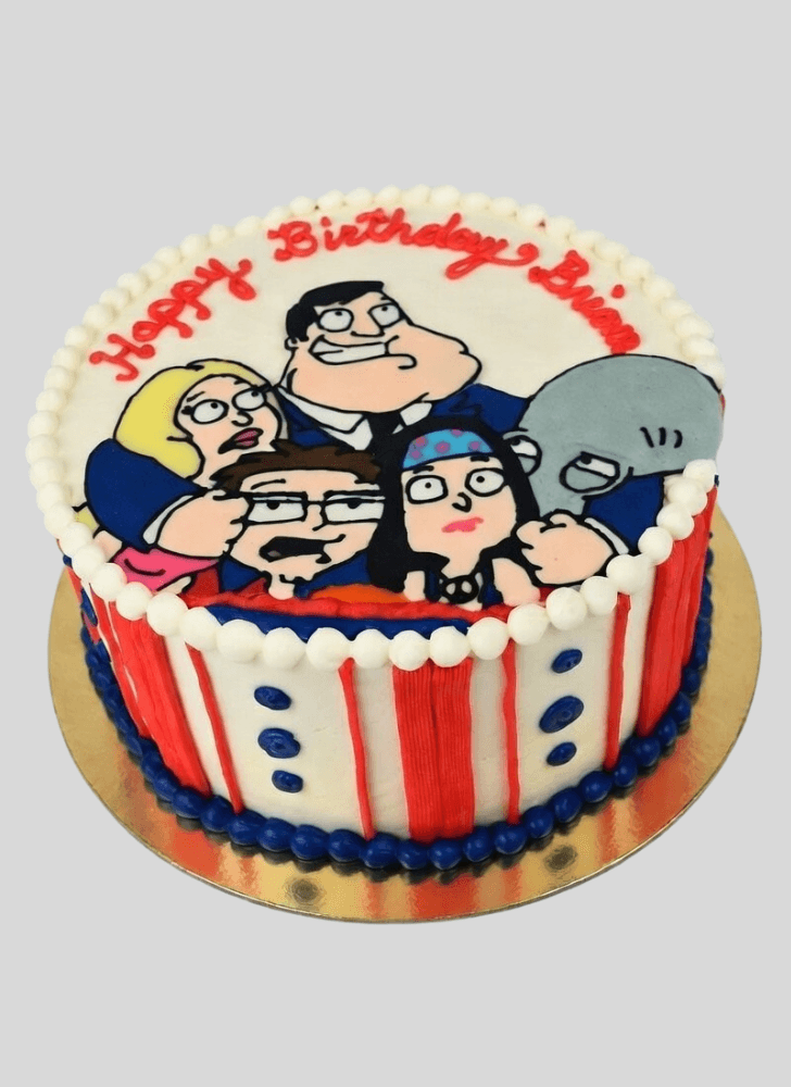 Admirable American Dad Cake Design