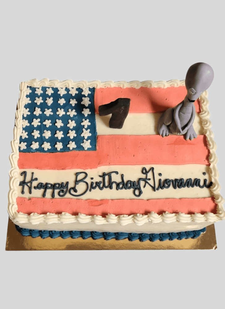 Angelic American Dad Cake