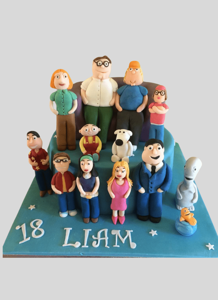 Captivating American Dad Cake