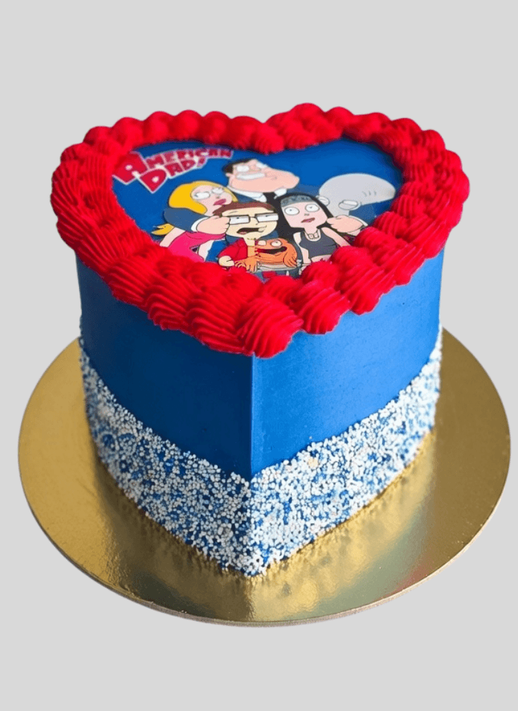 Comely American Dad Cake