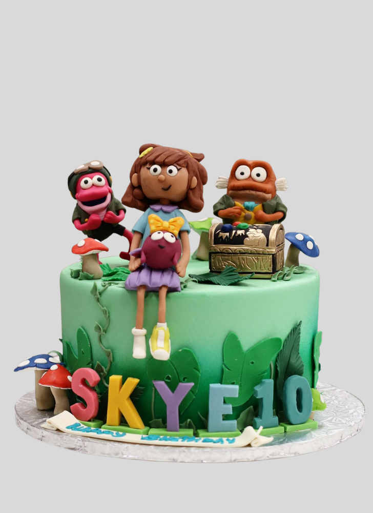 Adorable Amphibia Cake