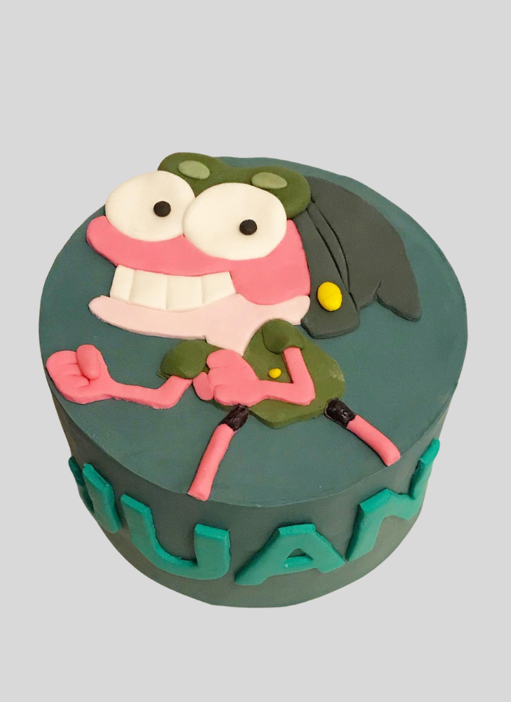 Alluring Amphibia Cake
