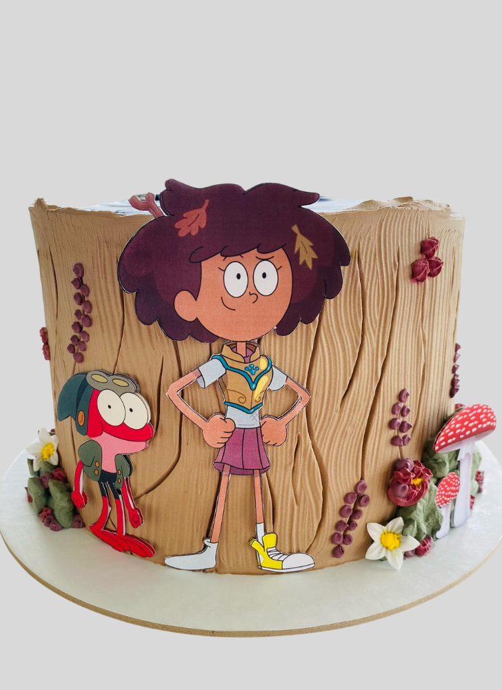 Angelic Amphibia Cake