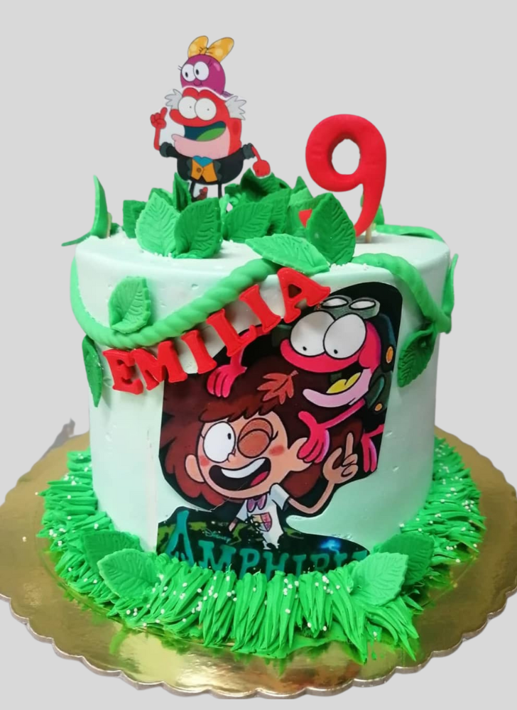 Bewitching Amphibia Cake