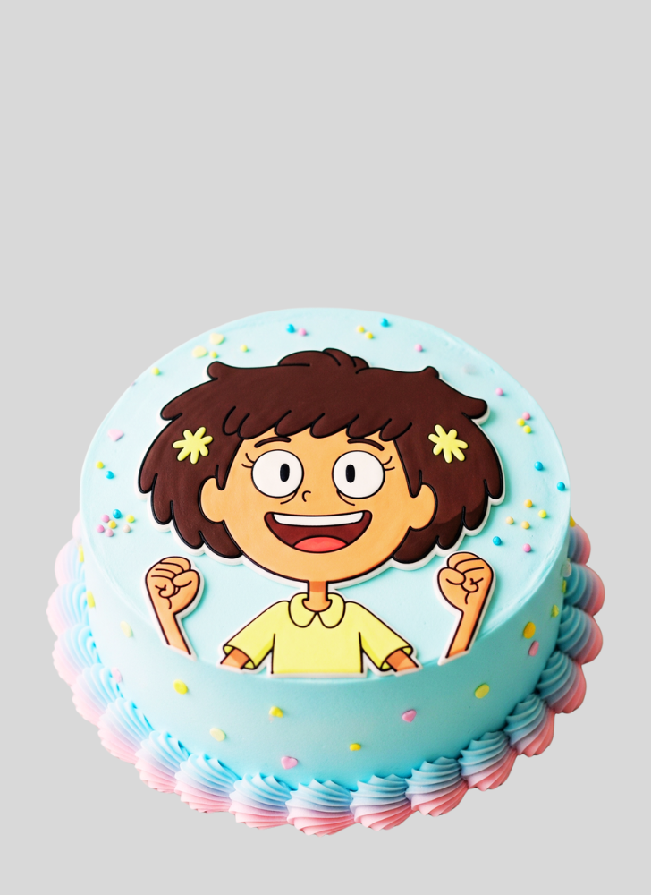 Dazzling Amphibia Cake