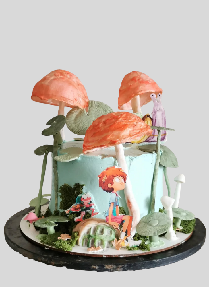 Divine Amphibia Cake