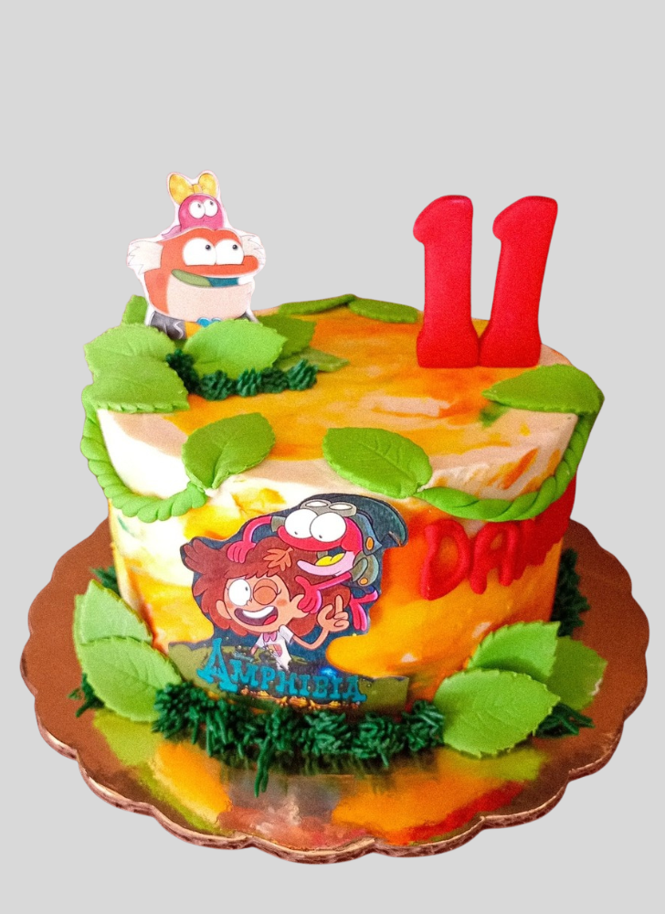 Elegant Amphibia Cake
