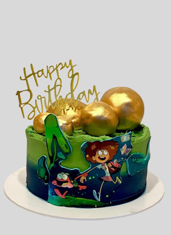 Enthralling Amphibia Cake