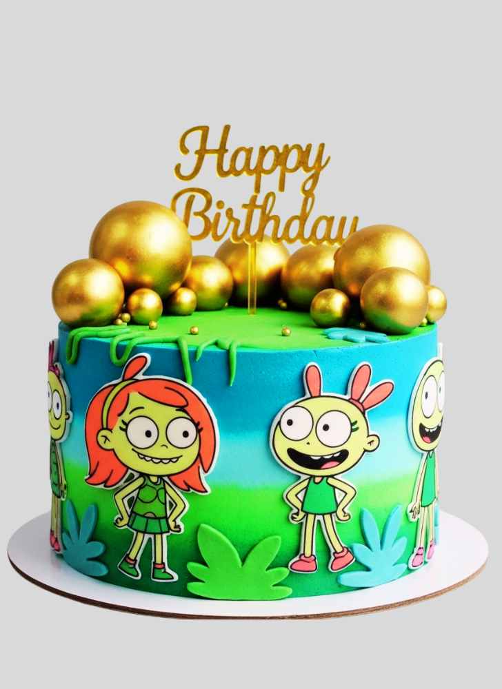 Good Looking Amphibia Cake