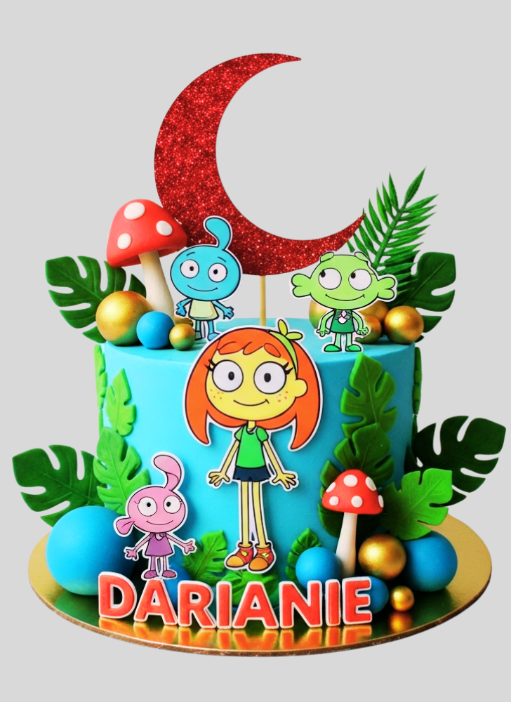 Graceful Amphibia Cake