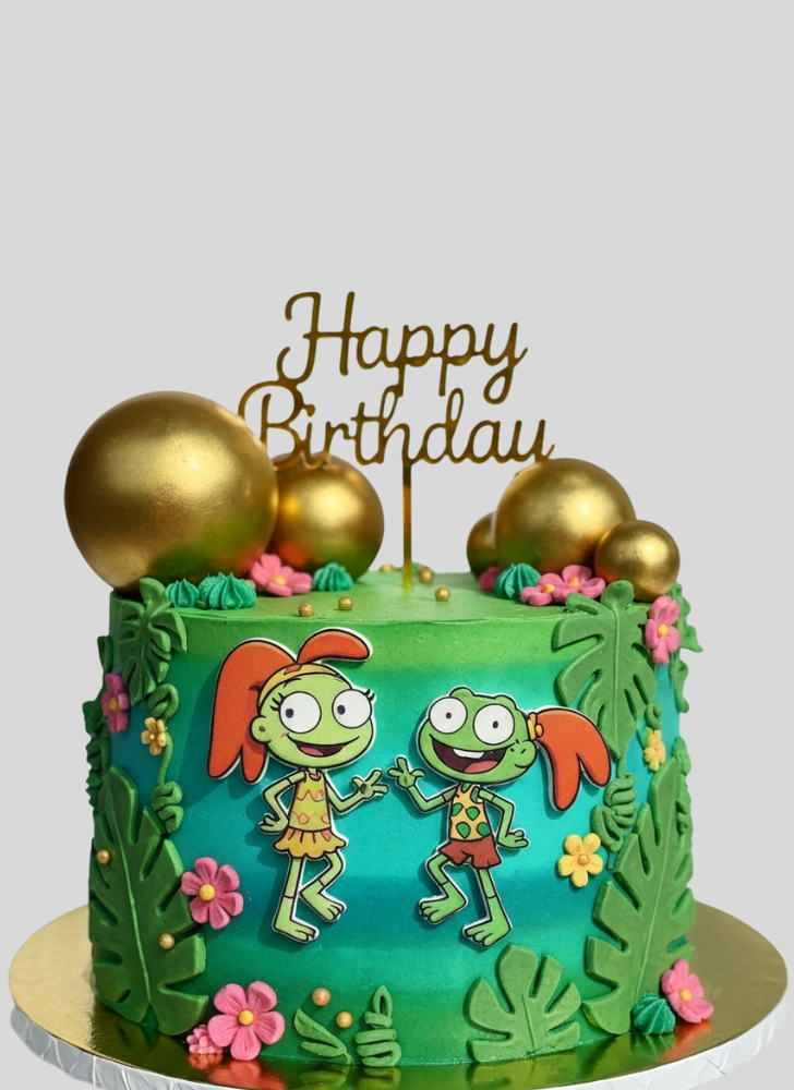 Handsome Amphibia Cake