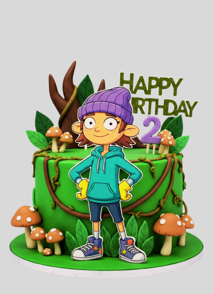 Lovely Amphibia Cake Design