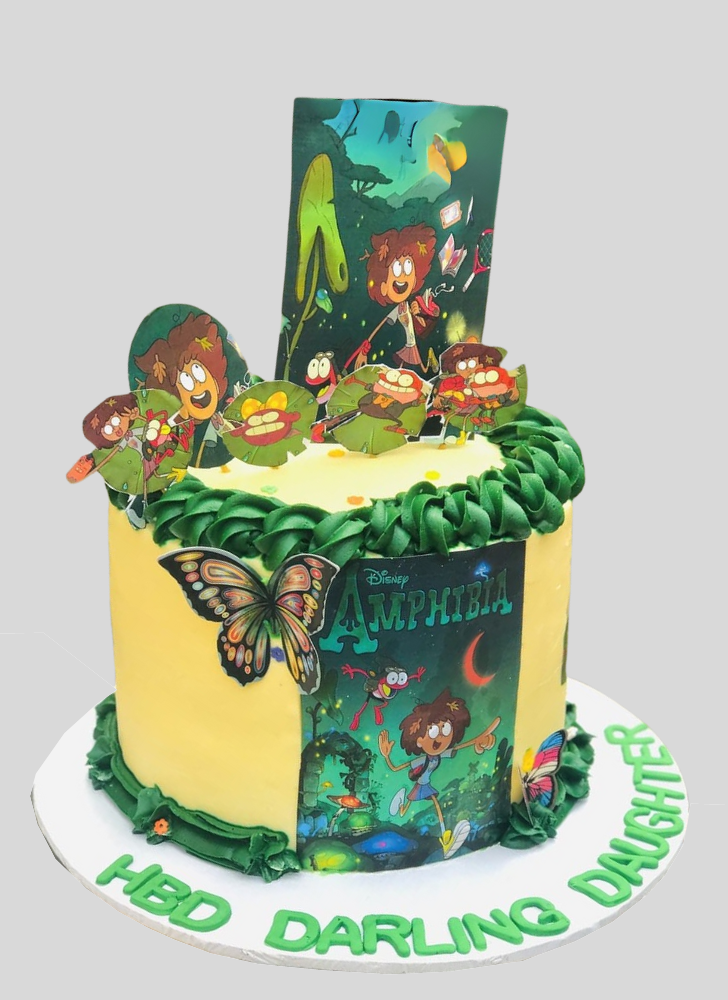 Magnificent Amphibia Cake