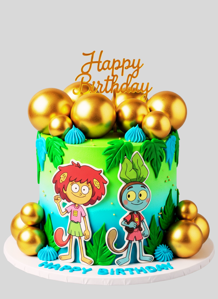 Marvelous Amphibia Cake