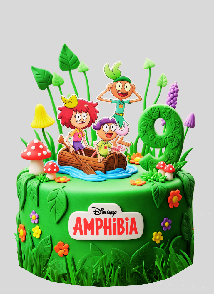 Nice Amphibia Cake