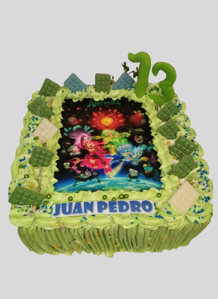 Radiant Amphibia Cake