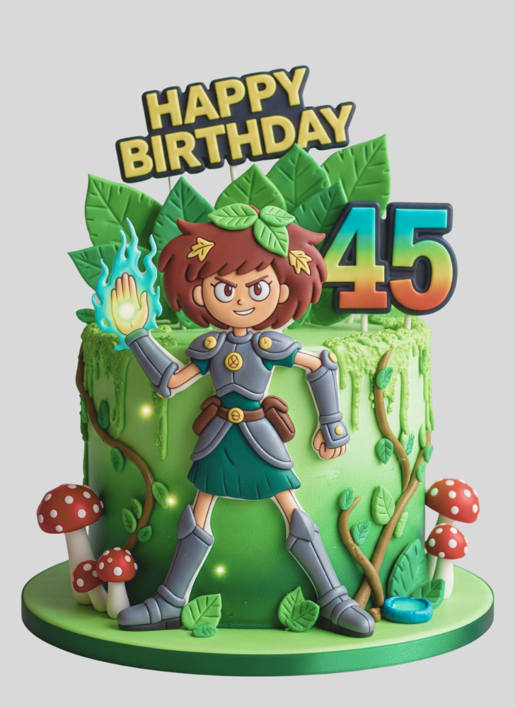 Ravishing Amphibia Cake