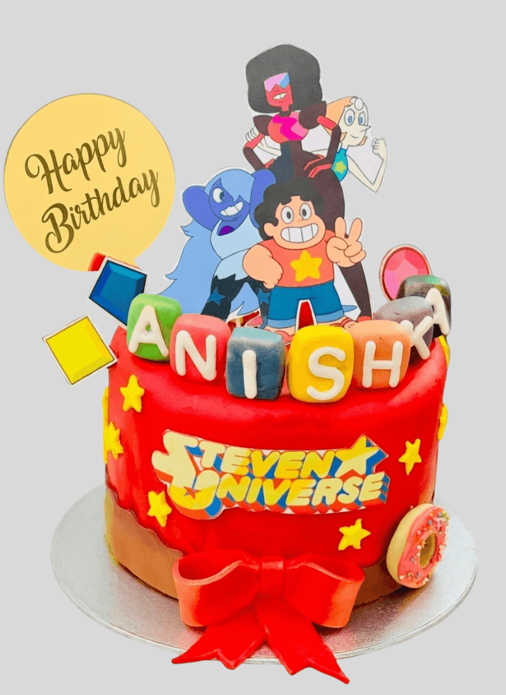 Admirable Steven Universe Cake Design