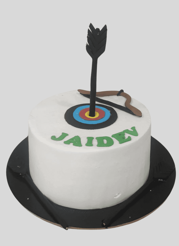Appealing Archery Cake
