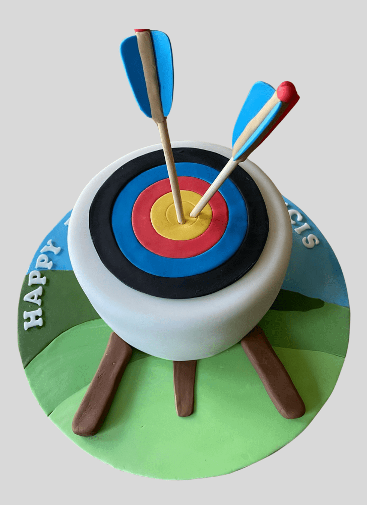 Charming Archery Cake