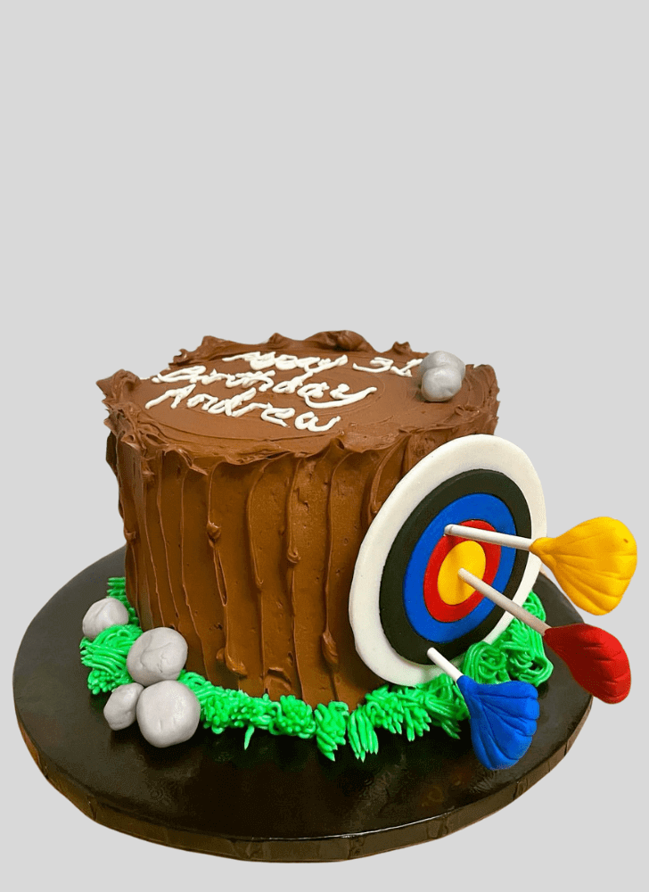 Good Looking Archery Cake
