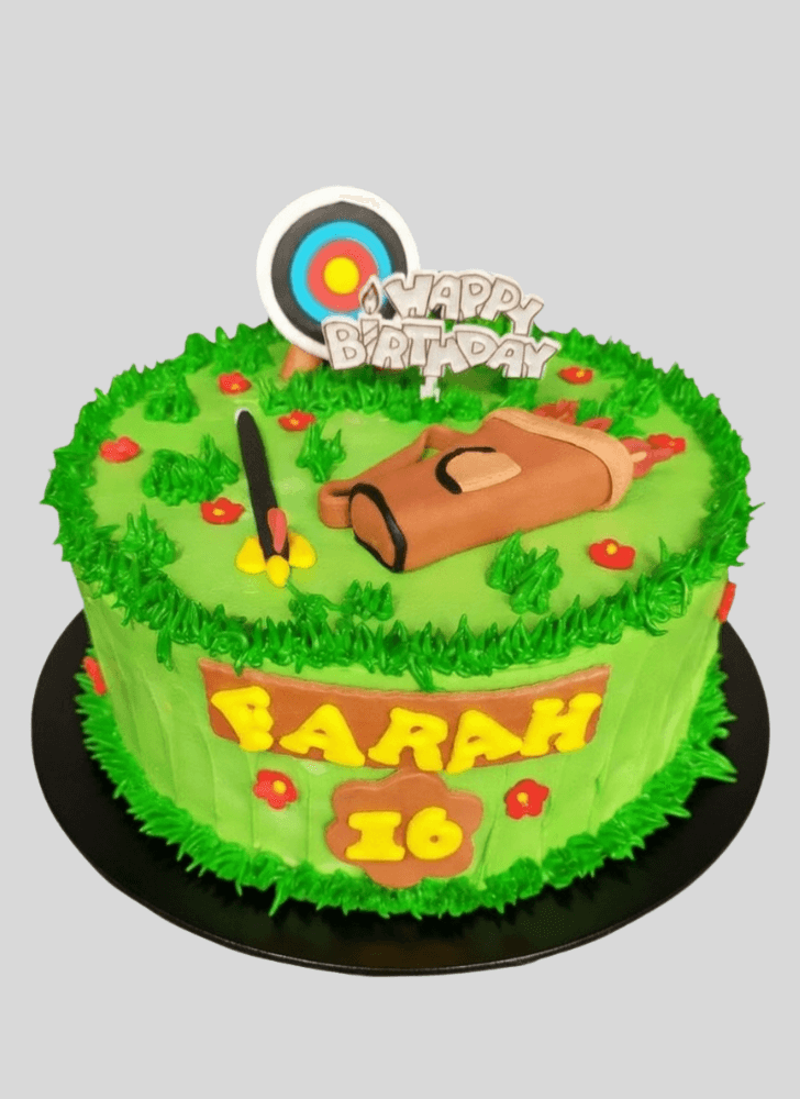 Ideal Archery Cake