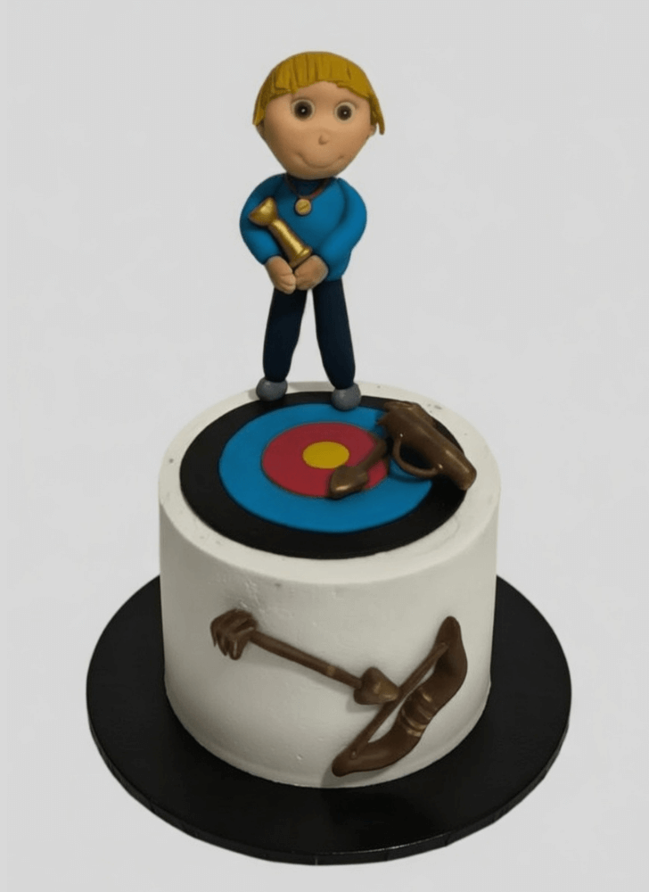 Inviting Archery Cake