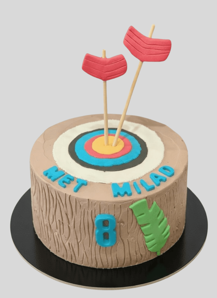 Lovely Archery Cake Design