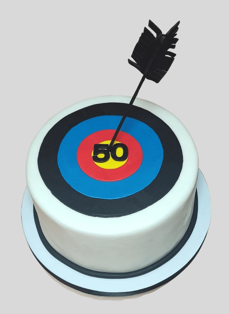 Pleasing Archery Cake