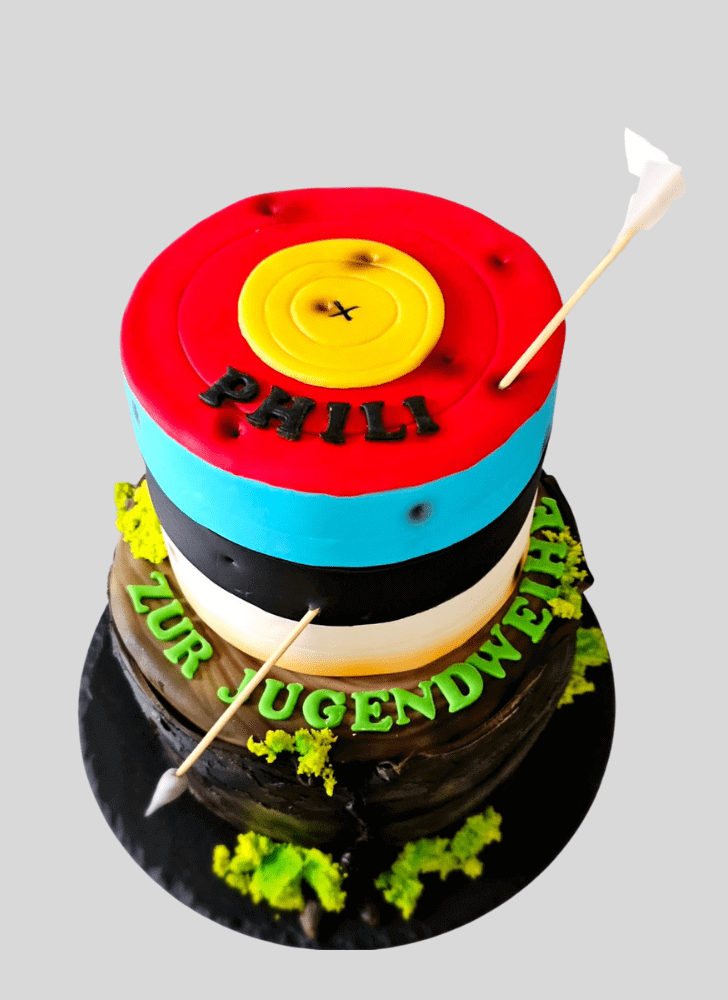 Pretty Archery Cake