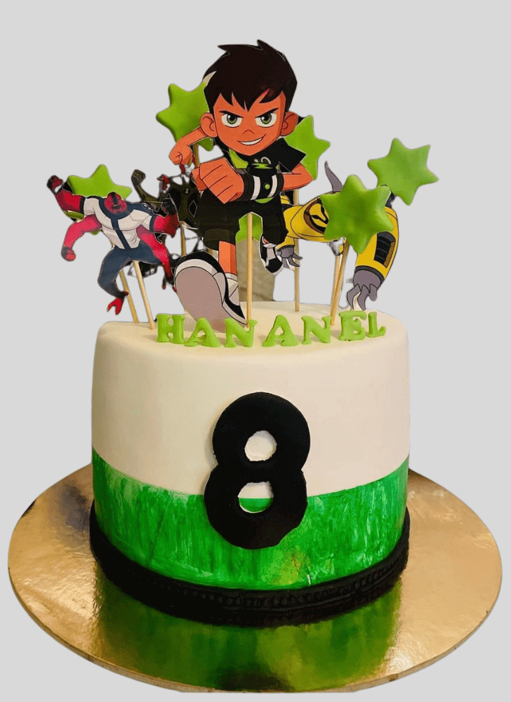 Adorable Ben 10 Cake