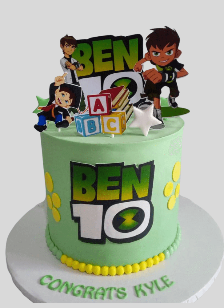 Angelic Ben 10 Cake