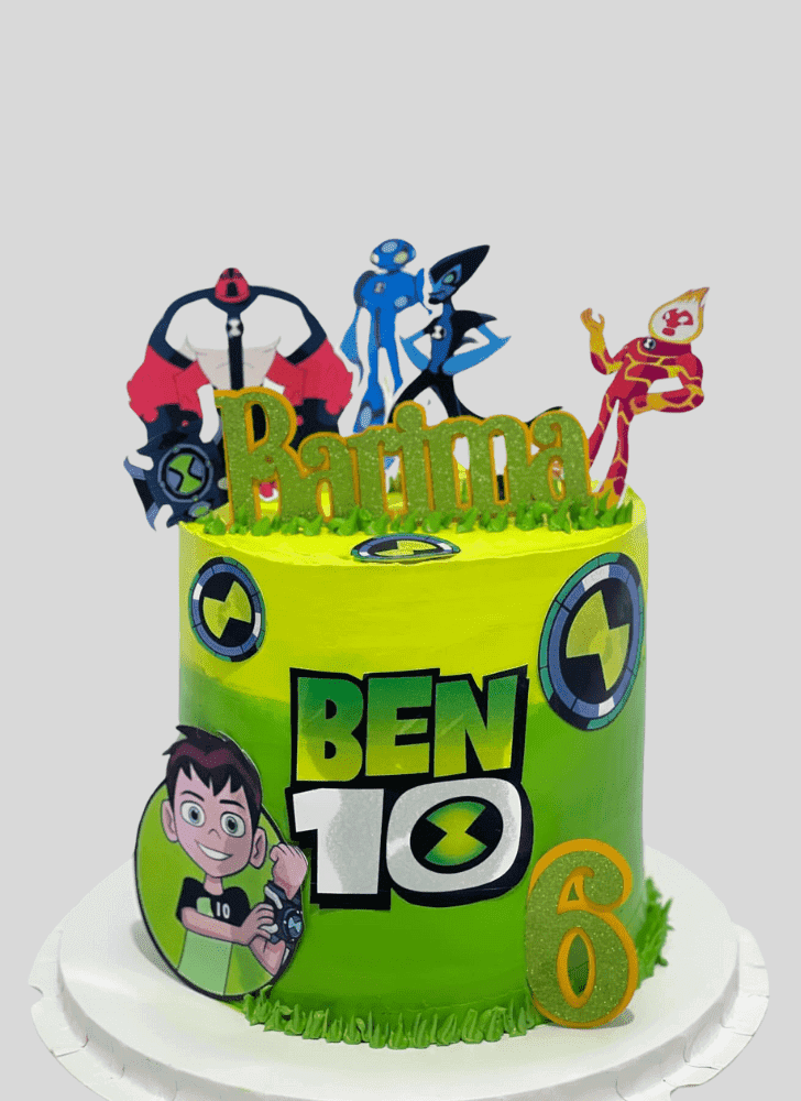 Captivating Ben 10 Cake