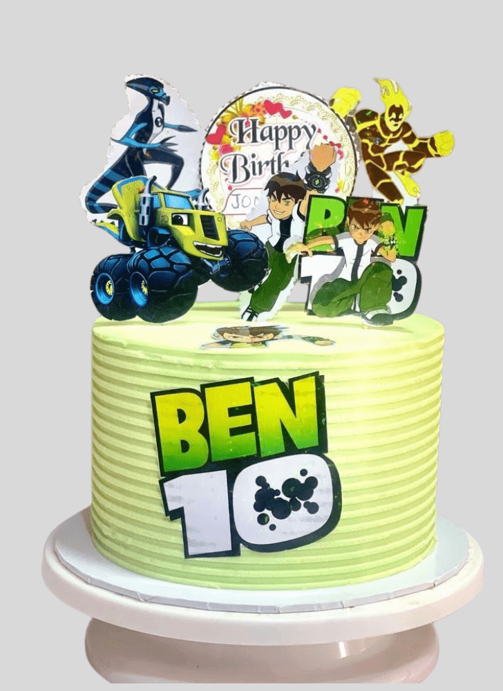 Cute Ben 10 Cake