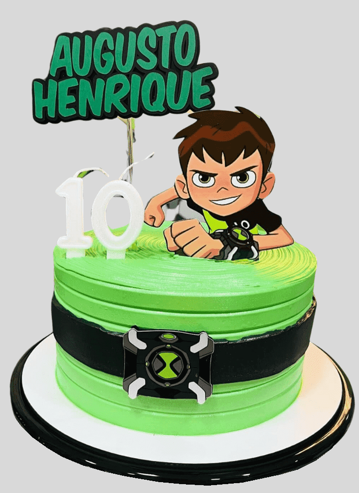Elegant Ben 10 Cake