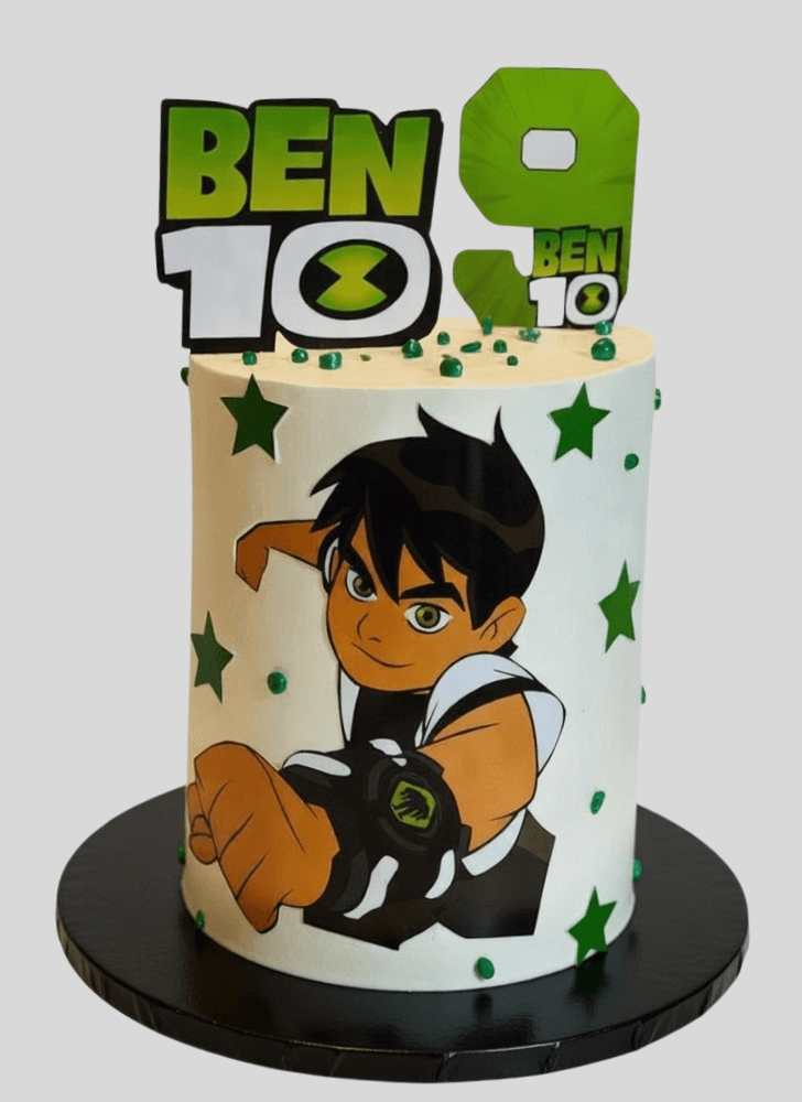Handsome Ben 10 Cake