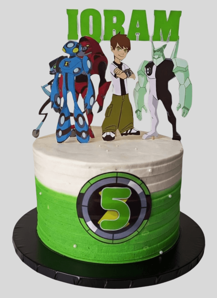 Ideal Ben 10 Cake