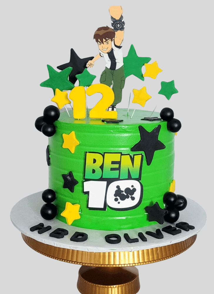 Radiant Ben 10 Cake