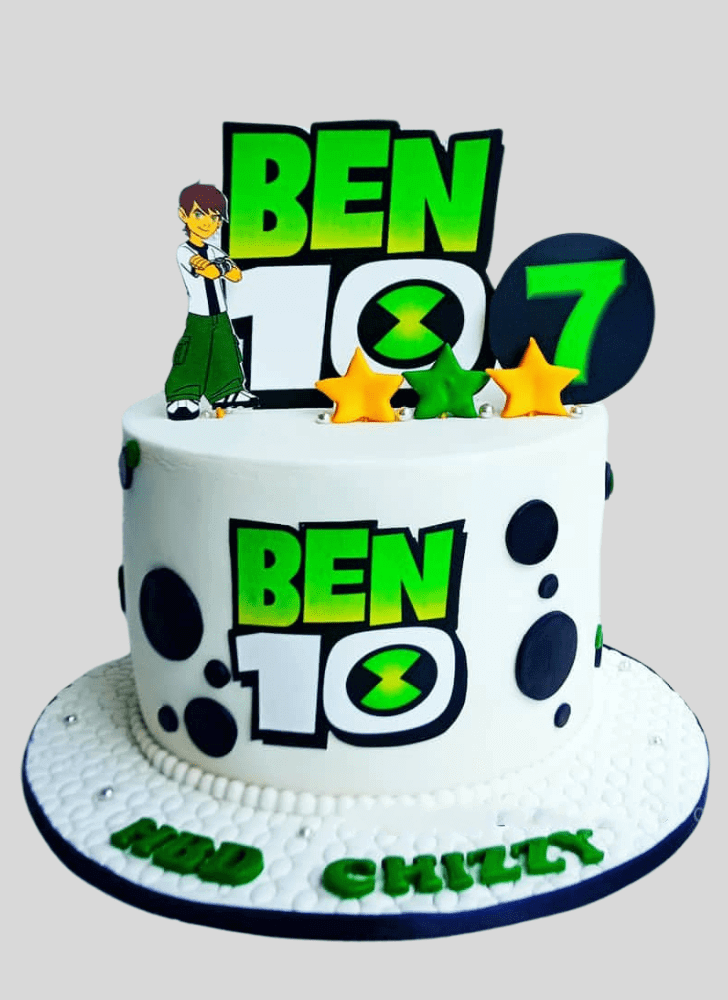 Shapely Ben 10 Cake