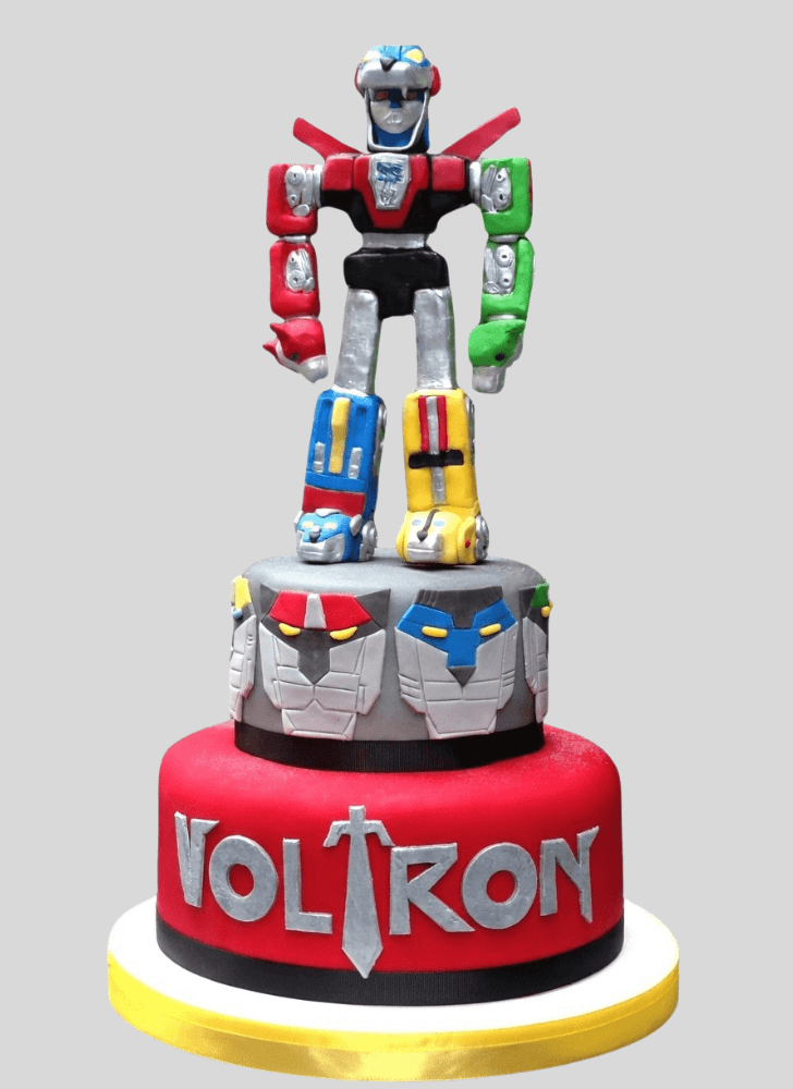 Captivating Voltron Cake